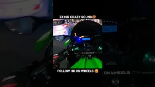 ZX10R CRAZY SOUND ????#shorts #bikelover #zx10r #viralshorts #reels #viral #tiktok ????????❤️