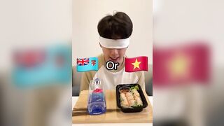 Brazil Or Netherlands? (Guess The Food Challenge!) #shorts