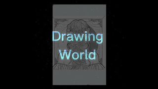 Hairstyle drawing compilation ???? #drawing #mandala #drawingtimelapse #mandalaart #art #shorts