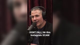 DONT Fall for this Instagram SCAM #joerogan #jre #instagram