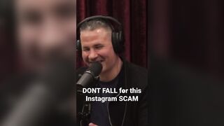 DONT Fall for this Instagram SCAM #joerogan #jre #instagram