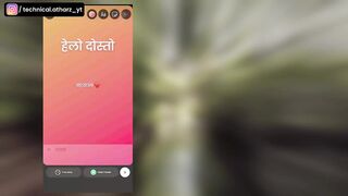 Hindi iOS Font On Android ???? 2023 • iOS Instagram tutorial ????