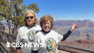 Longtime friends travel the world in 80 days at age 81