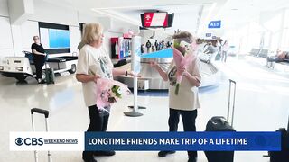 Longtime friends travel the world in 80 days at age 81