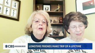 Longtime friends travel the world in 80 days at age 81