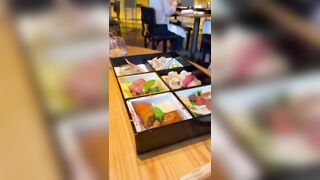 Nobu Sushi in Tokyo! #nobu #sushi #food #japan #travel