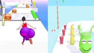 Juice Run VS Twerk Race - All Levels Gameplay Android,ios BEST GAME FOR 2022 Part 2