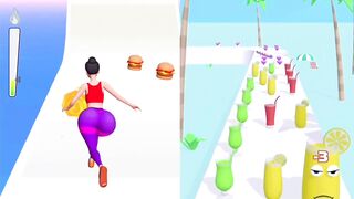 Juice Run VS Twerk Race - All Levels Gameplay Android,ios BEST GAME FOR 2022 Part 2