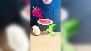 Watermelon ???? emoji???? eating challenge #shortsvideo #challenge #shorts