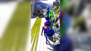 GTA 5 Epic Ragdolls/Spiderman Funny Compilation #80 (GTA5, Euphoria Physics, Funny Moments) #shorts