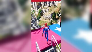 GTA 5 Epic Ragdolls/Spiderman Funny Compilation #80 (GTA5, Euphoria Physics, Funny Moments) #shorts