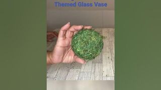 DIY High End Beach Themed Glass Vase #shorts