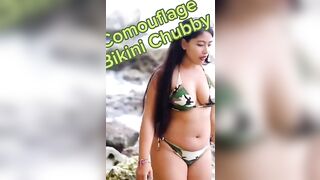 coumoflage bikini chubby #icespice #bikini #chubby #bikinis #summerwear