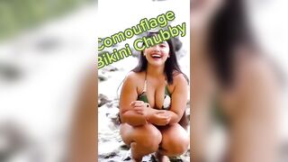 coumoflage bikini chubby #icespice #bikini #chubby #bikinis #summerwear