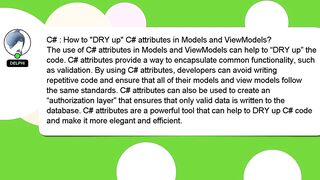 C# : How to "DRY up" C# attributes in Models and ViewModels?