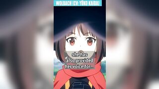 Insane Anime Voice Actor from KonoSuba: An Explosion on This Wonderful World! ???? Yūko Kaida