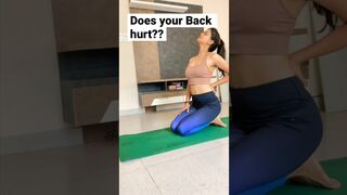 Remedies for Back pain #youtubeshorts #yoga #yogaforbackpain