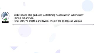 CSS : how to stop grid cells to stretching horizontally in tailwindcss?