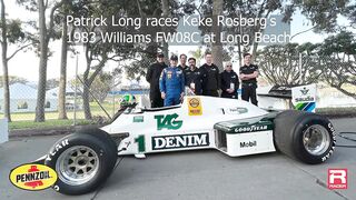 F1 Long Beach In-Car with Pat Long in Keke Rosberg's 1983 Williams FW08C