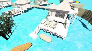 Proposal Matara Polhena Beach #architecture #srilanka #3danimation #houseplan