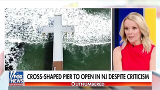 Jersey Shore beach town rebuilds pier in shape of the cross
