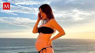 Cynthia Rodríguez presume su pancita de embarazo en bikini: "babymoon con mi amor"