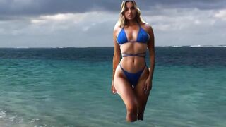 Beach beautiful girls in bikinis (test)