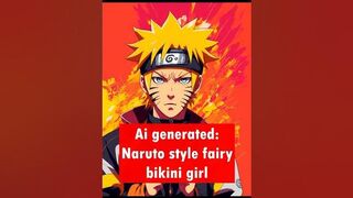 Stunning girls in bikinis from the Naruto anime - generated AI #naruto #bikini