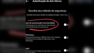 Configurando a autenticação de duas etapas no Instagram! #instagram #autenticacaoduasetapas