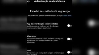 Configurando a autenticação de duas etapas no Instagram! #instagram #autenticacaoduasetapas