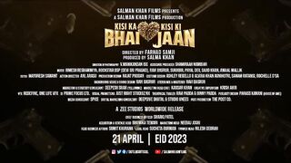 Kisi Ka Bhai Kisi Ki Jaan | Official Trailer | Salman Khan | EID 2023