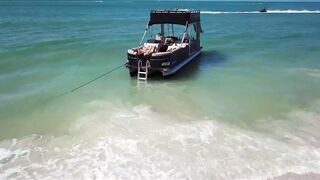 Bachelorette Party Boat Shoot @ Honeymoon Island FL. with Models, Influencers, & Entrepreneurs!