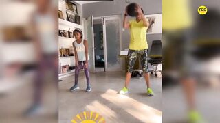 Actress Manchu Lakshmi doing Exercise with her daughter???????? // Telugu Celebrity Corner