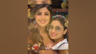 Shilpa Shetty and Shamita Setty two Sisters #shorts #youtubeshorts #celebrity #shilpasetty