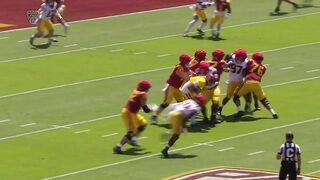 USC’s new-look roster showcases versatility at 2023 Spring Football Game | Highlights