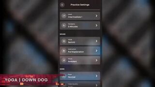 App YOGA DOWN DOG - Aplicación para hacer yoga en casa