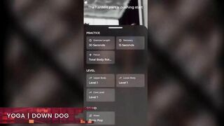 App YOGA DOWN DOG - Aplicación para hacer yoga en casa