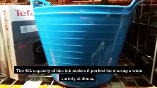 Review: 45L Large Flexible Storage Container Bucket