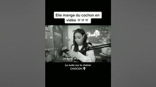 ELLE A MANGÉ DU PORC ? - Chocoh Tiktok