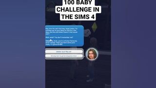 Attempting the 100 BABY CHALLENGE IN THE SIMS 4