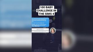 Attempting the 100 BABY CHALLENGE IN THE SIMS 4