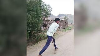 bhai ka cricket challenge #shorts #minivlog #villagevlog