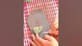 Satisfying botanical imprint compilation #shorts