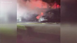 Eight people displaced after mobile home fire in Virginia Beach