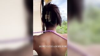 GIRLS HOW TO TIE YOUR BIKINI ???? || BIKINIS KAISE BAANDHE || BIKNI #symardlap #symardlap_official