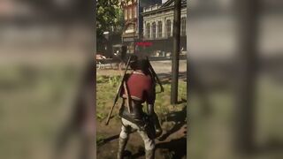 He Shot me but paid the price #funny #tiktok #gaming #like ##instagram #twitch #reddeadonline #fyp