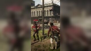 He Shot me but paid the price #funny #tiktok #gaming #like ##instagram #twitch #reddeadonline #fyp