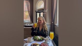 The perfect brunch spot in Montreal ????????Brasserie 701 #montreal #restaurant #shorts #travel #canada