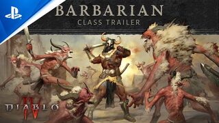 Diablo IV - Barbarian Trailer | PS5 & PS4 Games