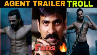 agent trailer troll / akhil akkineni agent mammootty / akhil trailer / agent / #trendingmemesadda